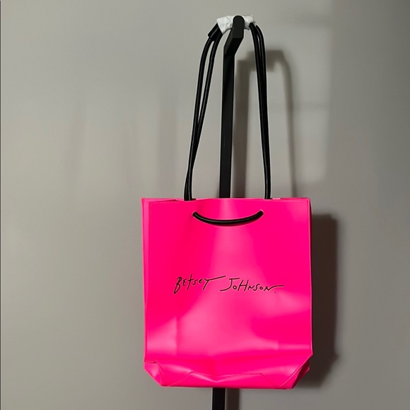 Betsey Johnson Handbags - NEW Betsey Johnson Pink Shopping Bag NWOT
